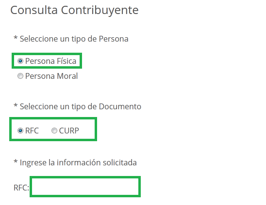 Validación Rfc 4